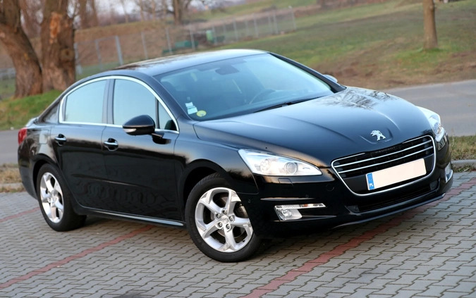 Peugeot 508 cena 37800 przebieg: 199000, rok produkcji 2014 z Oława małe 407